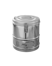 304 Kalite Paslanmaz Çelik Tromel 39 x 24 cm