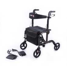 Comfort Plus DM-9124 Lüx Ayak Pedallı Alüminyum Rolatör