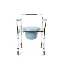 KY696 Kifidis Tekerlekli Tuvaletli Banyo Sandalyesi STD