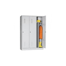 Kilitlenebilir Üçlü Soyunma Dolabı