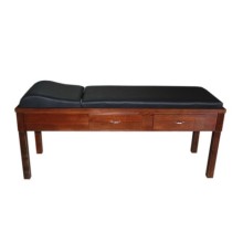 Baş Ayaralı Ahşap Muayene Masası