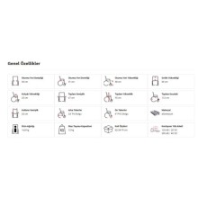 G630 Standart Manuel Tekerlekli Sandalye