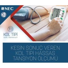 NEC-T3 Kol Tipi Dijital Tansiyon Aleti