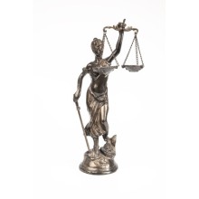 Adalet Terazisi Themis Biblosu Yükseklik Renk Gold Siyah Karışım