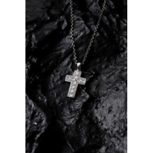 925 Ayar Gümüş Baget Taşlı Hac Kolye