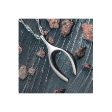 925 Ayar Gümüş Singapur Zincirli Lades Çubuğu Unisex Kolye