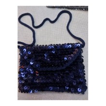 El Örgüsü Abiye Gece Çantası Pullu