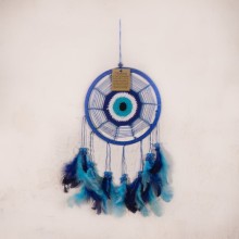 Göz Boncuğu Figürlü Mavi Düş Kapanı (Rüya Kovacı)