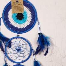 Beşli Nazar Boncuğu Temalı Düş Kapanı (Rüya Kovacı)