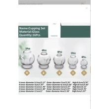 Cam Masaj Kupa Seti 16 Adet 4 Pcs  4