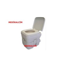 Su Tanklı Hasta Yatağın Başucunda Suyu Olan Tuvalet