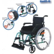Karadeniz Golfi-6 Manuel Tekerlekli Sandalye