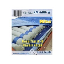 Witra A+b Ventilasyonlu Boru Tipi Havalı Yatak Özel Çarşaf Hediyeli