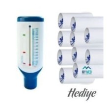 Peakflowmetre Pefmetre 10 Adet Karton Ağızlık Hediye