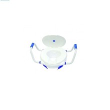 Klozet Yükseltici Kolçaklı Kapaklı Taharet Musluklu