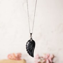 Onix Doğal Taş Kanat Kolye