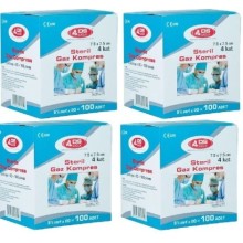 Steril Emici Kompres Gazlı Bez 7,5x7,5cm