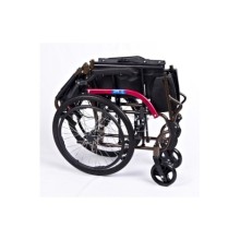 Gk863laj-20 Jet Black Transfer Alüminyum Tekerlekli Sandalye