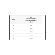 Örme Patella Ve Ligament Destekli Dizlik - (S) (TEK)