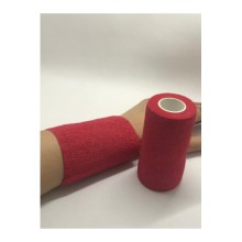 Kendinden Yapışkanlı Bandaj Kırmızı Ebat: 10cm X 4.5m 12 ADET