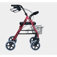 Leo 347R Oturmalı Rollator Ayak Pedalli