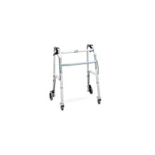 Walker Dört Tekerlekli Frenli Katlanır Hasta Yürüteç