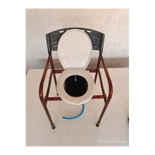 Taharet Musluklu Mobil Tuvalet Banyo Sandalyesi Klozet Yükseltici Hastalar Için klozet