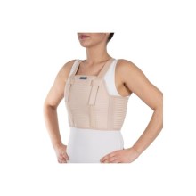 Göğüs Korsesi Plastik Balenli - (std 1 - S/m)