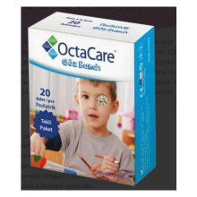 OctaCare Pediatrik Göz Pedi Erkek 5 cm x 6,2 cm 20 Adet