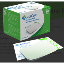 OctaCare Emici Yara Pedi 7,5 cm x 10 cm 50 Adet