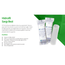 OctaCare Hidrofil Sargı Bezi 20 cm x 100 m	1 Adet
