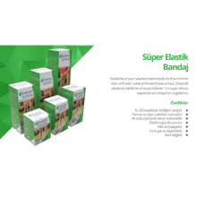 OctaCare Süper Elastik Bandaj 10 cm x 4,5 m	1 Adet