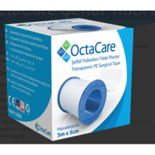 OctaCare Şeffaf Tıbbi Plaster(PE) 5 m x 5 cm 1 Adet