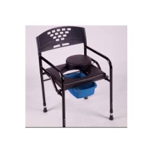 Deri Döşemeli Hasta Tuvaleti Klozeti Sandalyesi