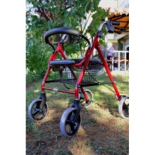 Tekerlekli Sandalye Tekerlekli, Frenli, Sepetli Hasta Yardım Yürüteç Tekerlekli Sandalye