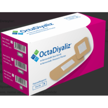 OctaDiyaliz Hemostatik Bası Bandı 38 mm x 38 mm 180 Adet