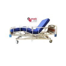 3 Motorlu ABS Başlıklı Asansörlü Hasta Yatağı: Konfor ve Kolaylık