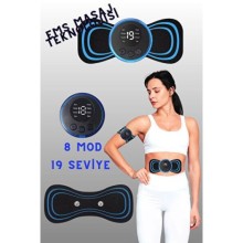 Ems Teknoloji Kelebek Masaj Aleti 8 Mod 19 Seviyeli Tüm Vücut Kas Masaj Cihazı