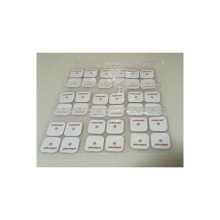 -- Tens Cihazı Çıt Çıtlı Yedek Elektrot 5x5 Tens Pedi 4 Lü ( 9 Paket )