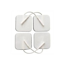 8 Adet Kablolu/soketli Tens Pedi Elektrodu -5x5cm Kare