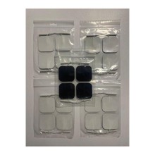 5 Paket, 20 Adet Tens Elektrod Pedi 5x5 Cm Extra Güçlendirilmiş Yapışkanlı Dayanıklı Köpük Yüzey