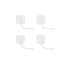 5x5 cm kablolu TENS elektrot pedleri 10 paket 40 adet