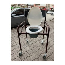 Tekerlekli Tuvalet Aparatı Hasta Engelli Tuvaleti