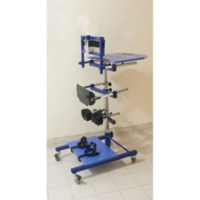 Ayakta Durma Masası Sehpası Gövde Destekli - Medıum= Kullanıcı Boyu: 120-150 Cm
