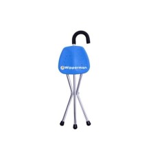 Wipperman W 521_ M Oturaklı Baston – Portatif ve Ergonomik Destekli Baston