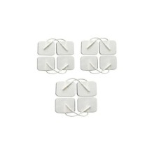 Yapışkanlı elektrod pedi, 5x5 cm, 3'lü paket, tens cihazı uyumlu