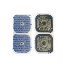 Dura-stick 5x5cm Çıtçıtlı Dikdörtgen Tens Elektrod Pedi / 4 Lü Paket