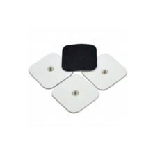 Tens Pedi Tens Elektrodu 5 Cm X 5 Cm Çıtçıtlı 4'lü 4 Paket (pakette Toplam 16 Adet)