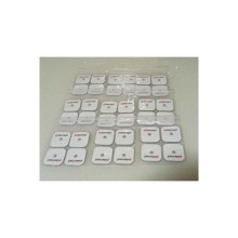 -- Tens Cihazı Çıt Çıtlı Yedek Elektrot 5x5 Tens Pedi 4 Lü ( 9 Paket )