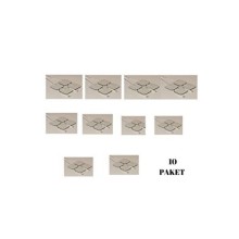 5 Paket Yapışkanlı Tens Pedi Elektrot